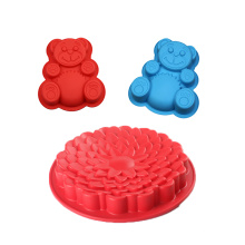 100% Food Grade BPA Free Gummy Bear 3D Custom Soap Molds Silicone Mould